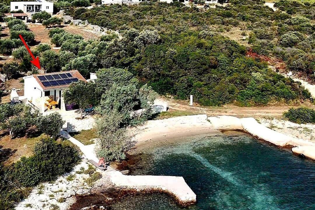 Secluded Fisherman'S Cottage Cove Zuborovica, Pasman - 321 Mrljane Exterior foto